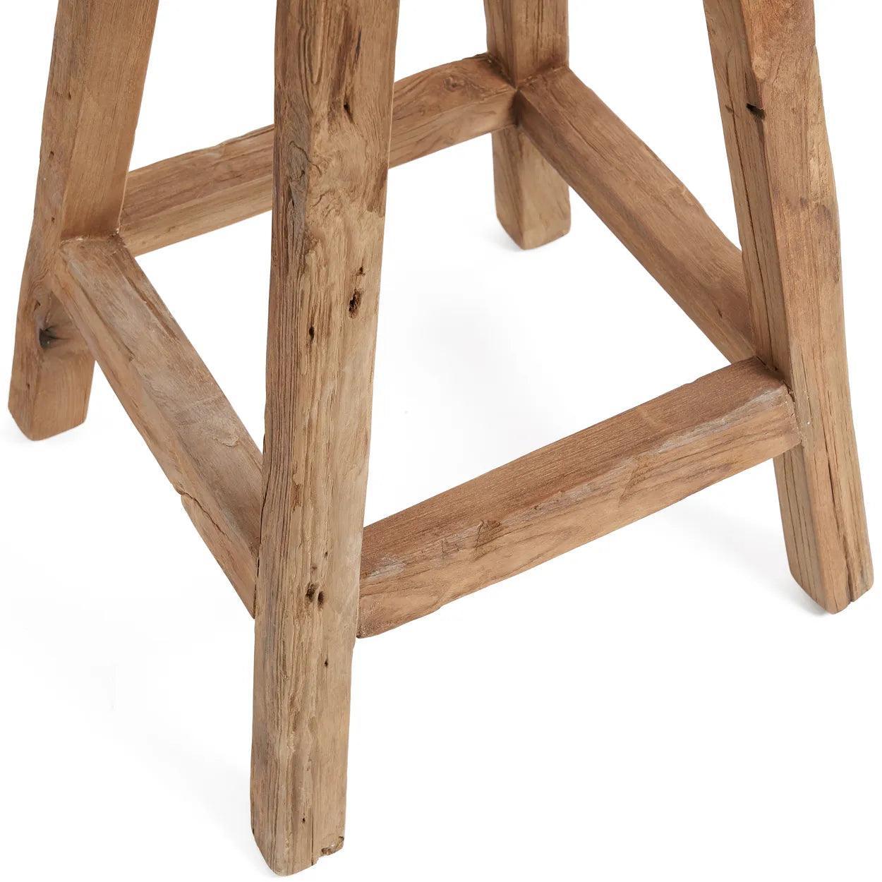 De Shibori Barkruk - Naturel - Barkruk - Bazar Bizar - livinglovely.nl