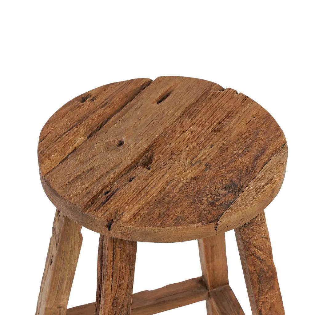 De Shibori Barkruk - Naturel - Barkruk - Bazar Bizar - livinglovely.nl
