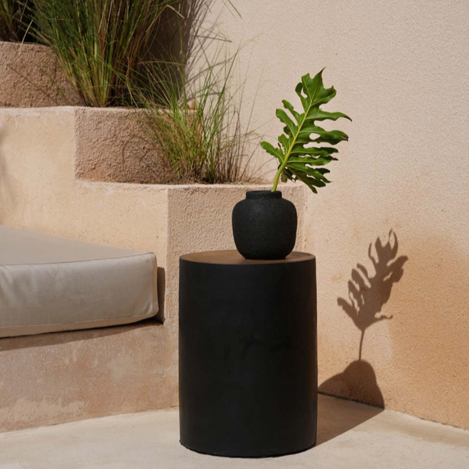 De Tribe Kruk - Naturel Zwart - Kruk - Bazar Bizar - livinglovely.nl