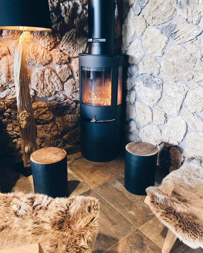 De Tribe Kruk - Naturel Zwart - Kruk - Bazar Bizar - livinglovely.nl