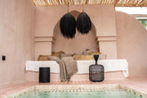 De Tribe Kruk - Naturel Zwart - Kruk - Bazar Bizar - livinglovely.nl