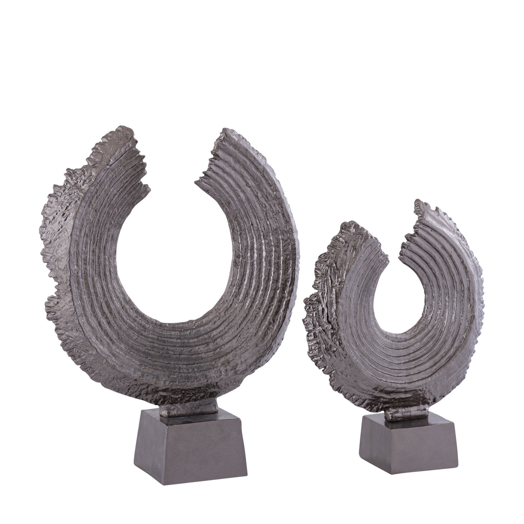 Deco Object Apolline L - 46x14x57 cm - Aluminium - Brons PTMD - Ornament - PTMD - livinglovely.nl