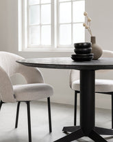 DPT Home Eetkamertafel Soho Mortex Rond Ø130cm - Eetkamertafel - DTP Home - livinglovely.nl