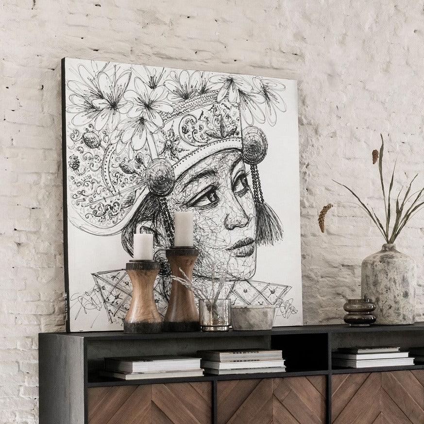 DTP Home Dressoir Criss Cross No.2 200cm - Dressoir - DTP Home - livinglovely.nl