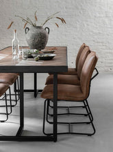 DTP Home Eettafel Criss Cross 280cm - Eetkamertafel - DTP Home - livinglovely.nl