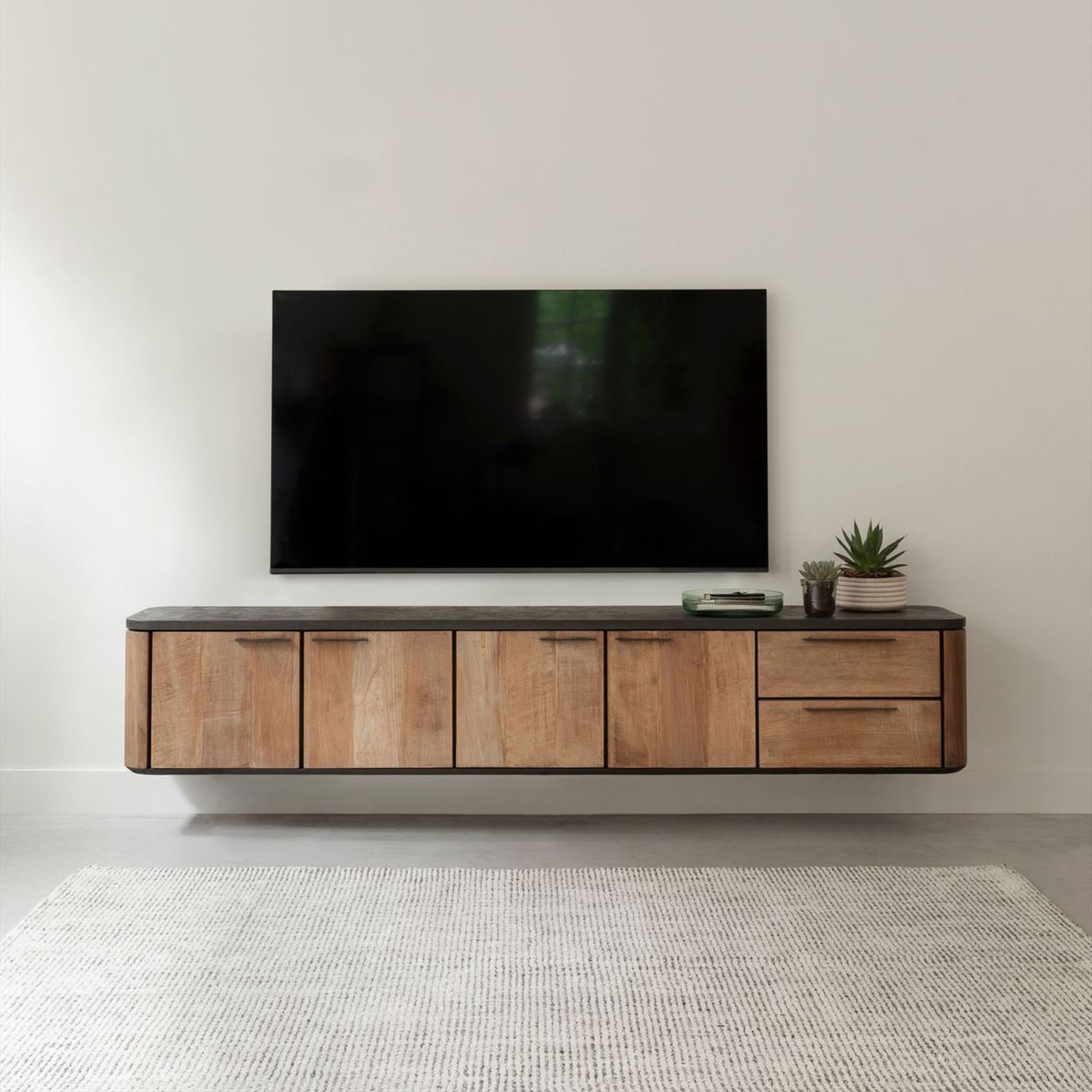 DTP Home Hangend TV-meubel Soho Large 230cm - TV meubel - DTP Home - livinglovely.nl
