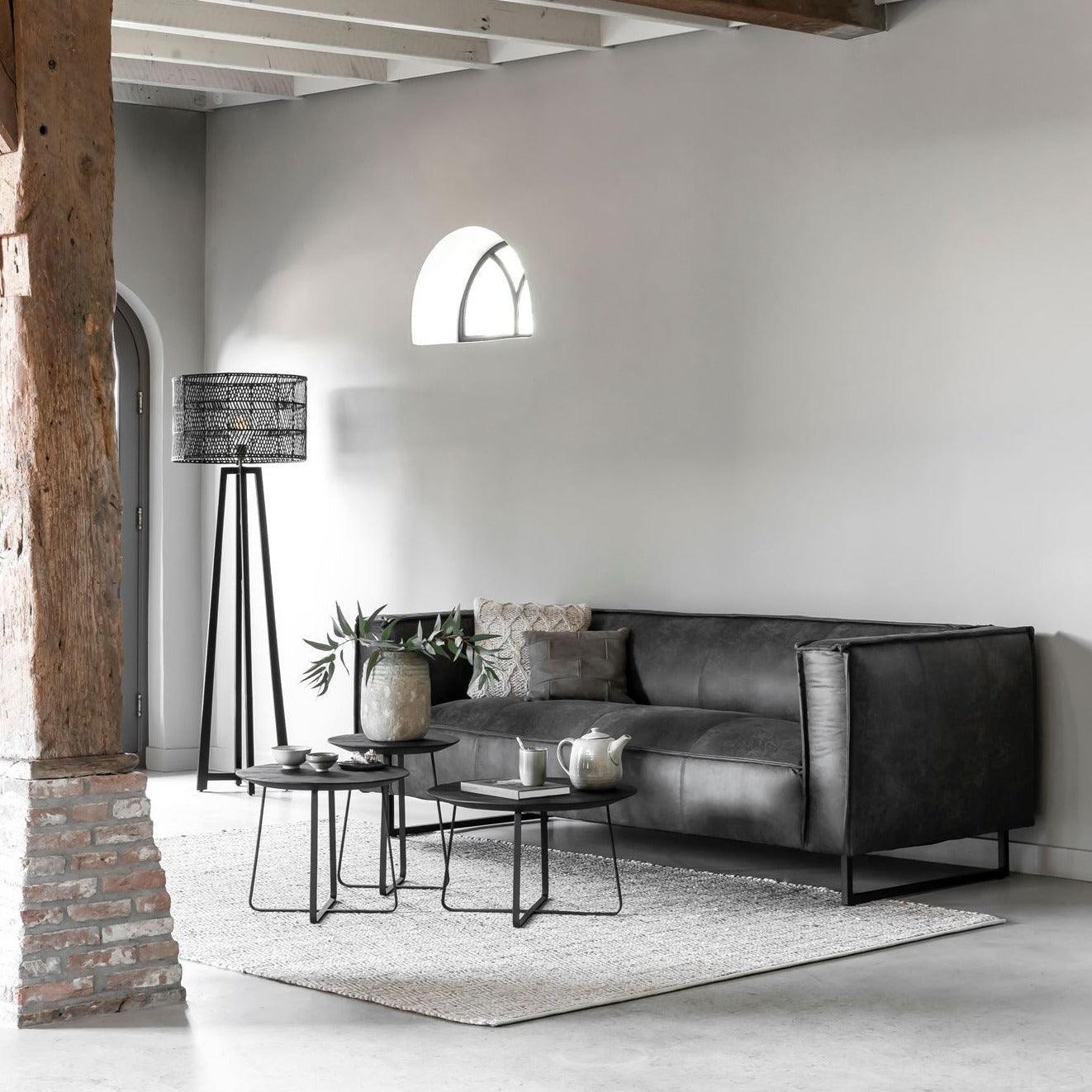 DTP Home Highlight Salontafel Neptunes Black Small - Salontafel - DTP Home - livinglovely.nl