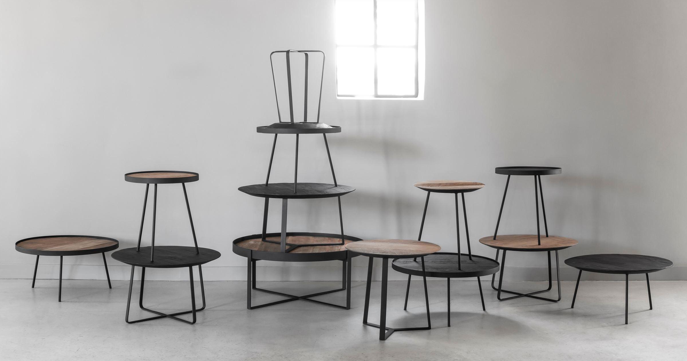 DTP Home Highlight Salontafel Neptunes Black Small - Salontafel - DTP Home - livinglovely.nl