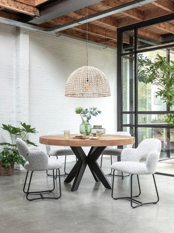DTP Home Masterpiece Eettafel Darwin 150cm - Eetkamertafel - DTP Home - livinglovely.nl