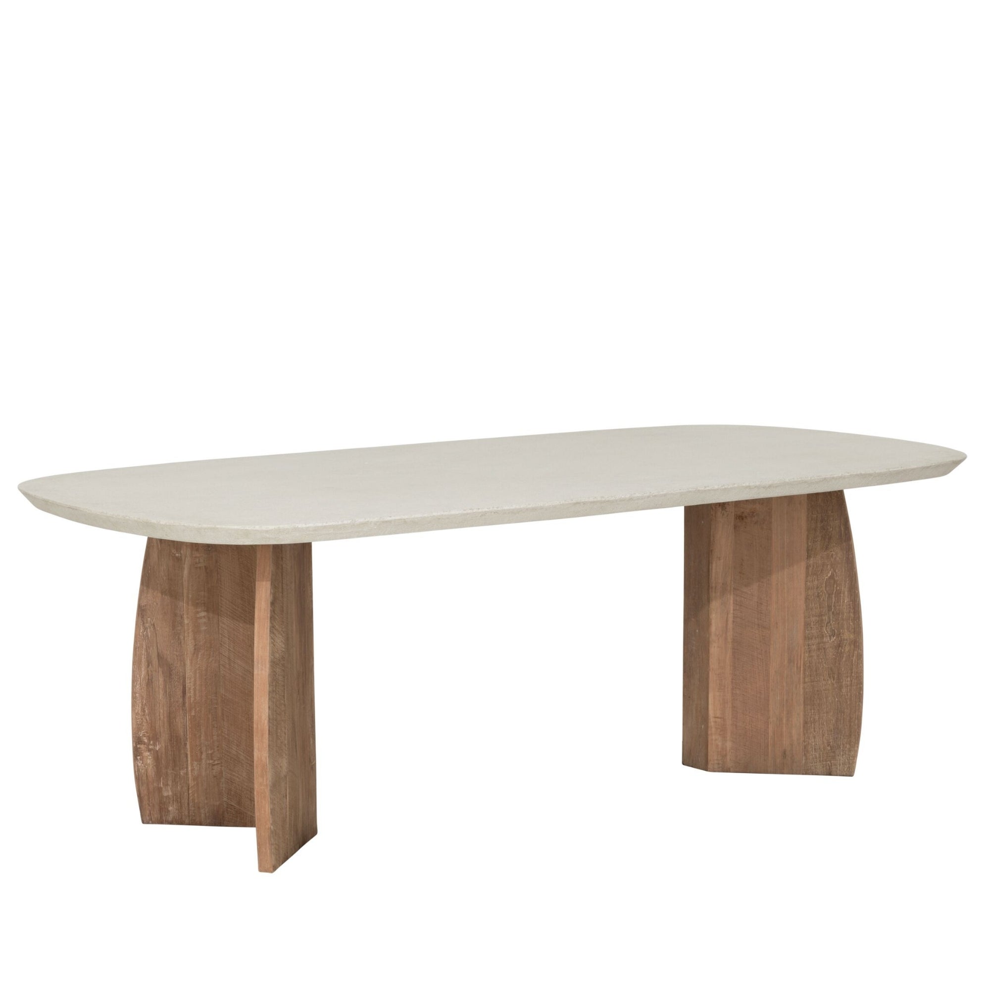 DTP Home Nova Eettafel Travertin 220cm - Eetkamertafel - DTP Home - livinglovely.nl