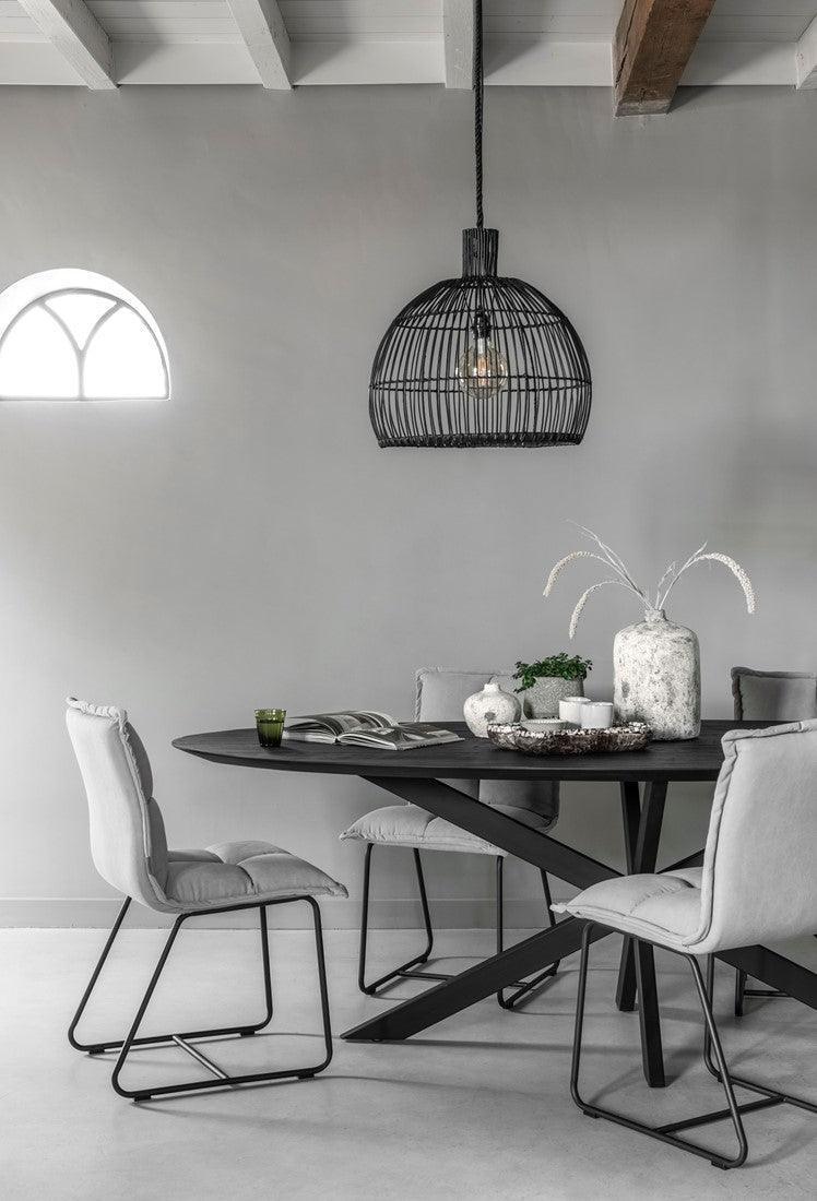 DTP Home Timeless black Eettafel Shape Ovaal 280cm - Eetkamertafel - DTP Home - livinglovely.nl