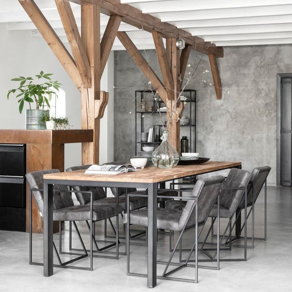 DTP Home Timeless Eettafel Tracks 200cm - Eetkamertafel - DTP Home - livinglovely.nl