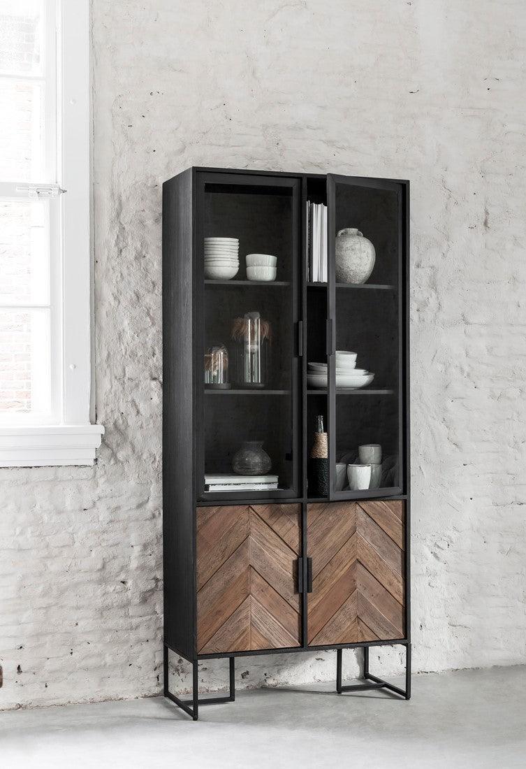 DTP Home Vitrinekast Criss Cross - Vitrinekast - DTP Home - livinglovely.nl