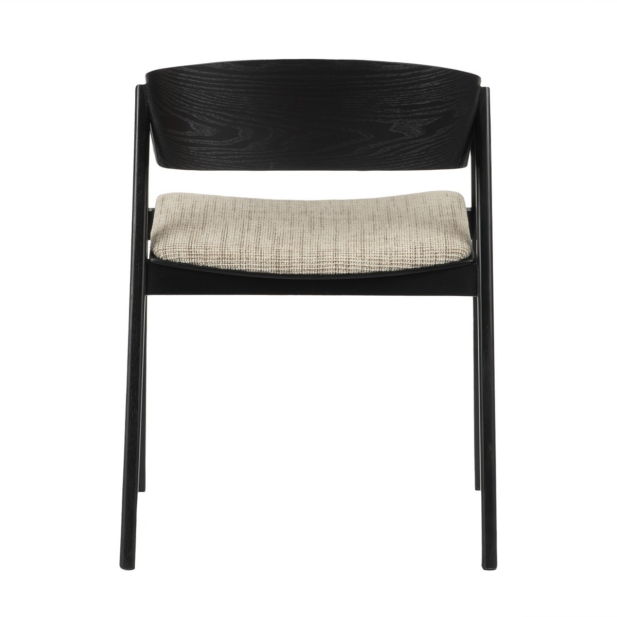 Eetkamerstoel Edo Zwart - Set van 2 - Pole To Pole - Eetkamerstoel - Pole To Pole - livinglovely.nl