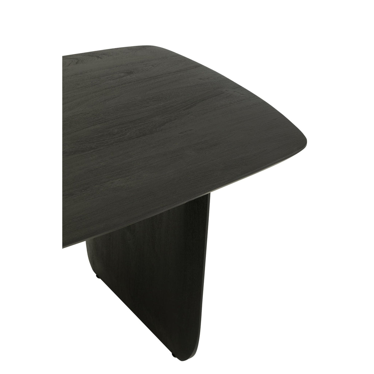 Esstisch Akazienholz Schwarz 190x100cm J-Line