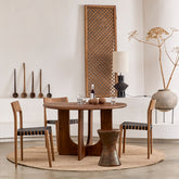 Eetkamertafel Bullnose Coliseo Rond Dia 120 - Eetkamertafel - Raw Materials - livinglovely.nl