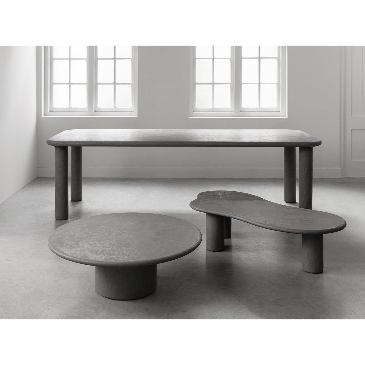Mortex eettafel Clio Dusk detail poot en blad DTP Home