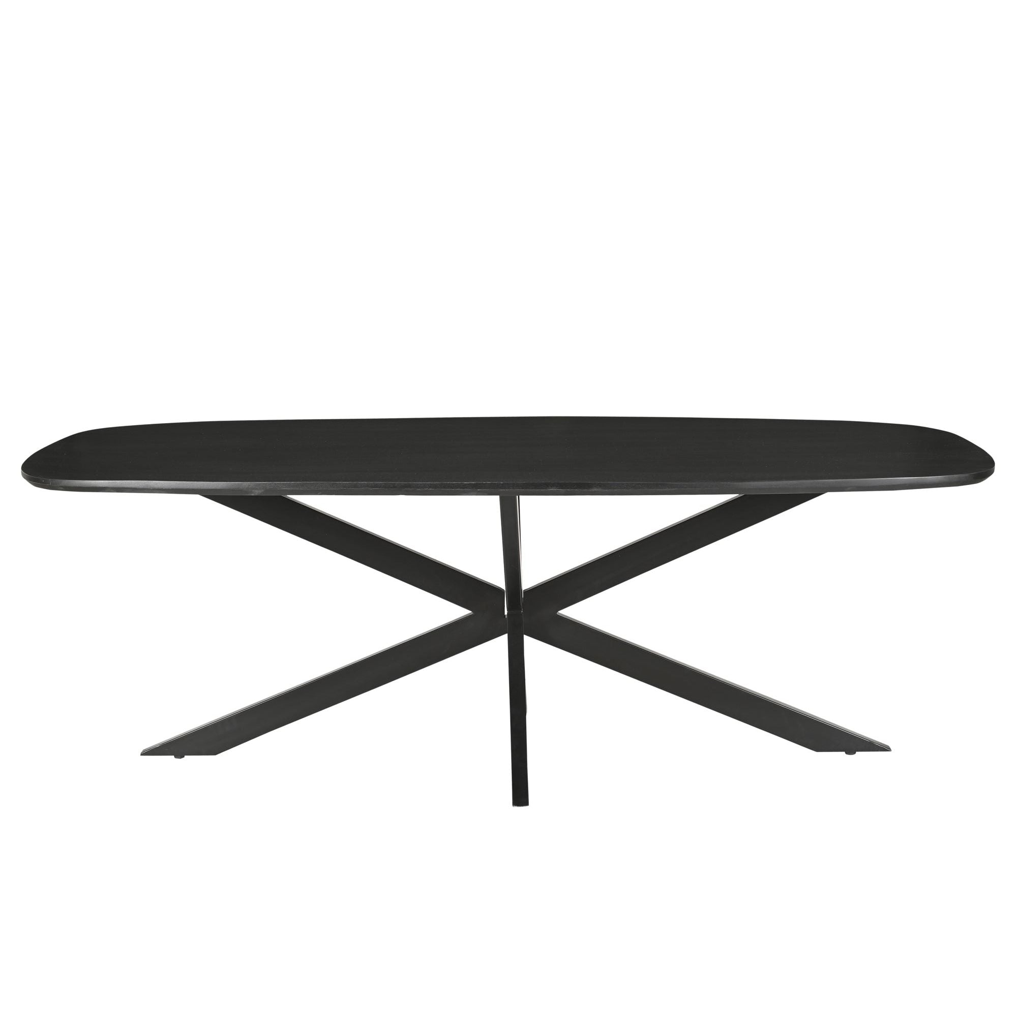 Eettafel Jesper Danish oval mangohout Kala 210cm van Livingfurn