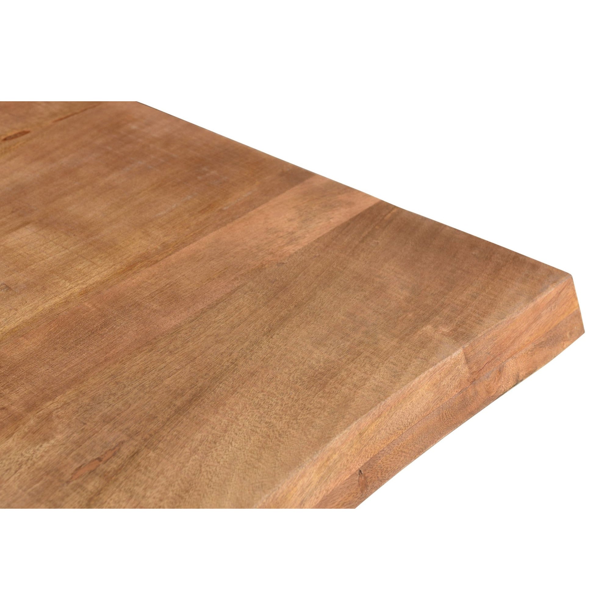 Nairobi Tree Top eettafel Naturel van Livingfurn, afmetingen L220cm x B100cm x H76cm