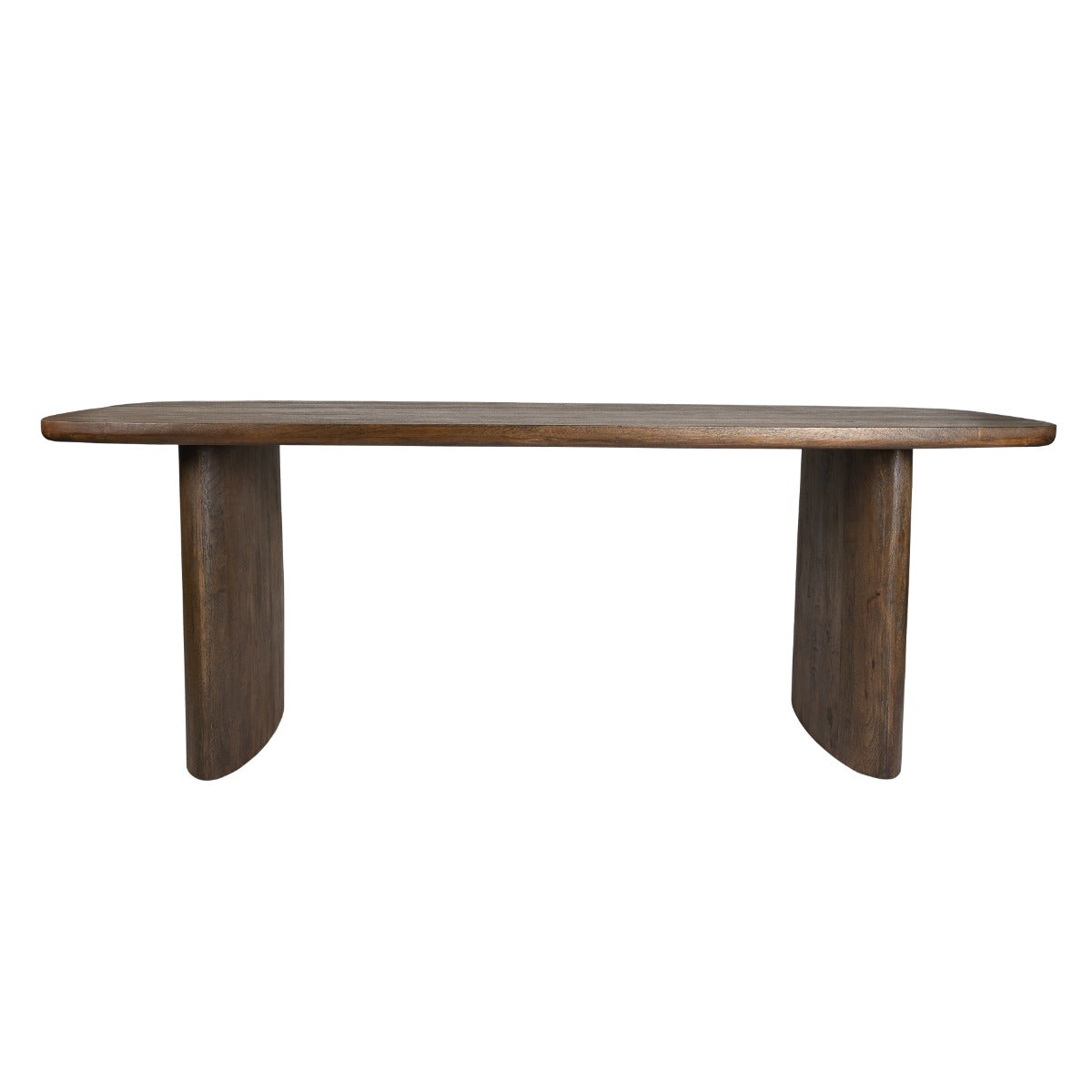 Eettafel Tyler 220cm met massief mangohouten blad van 30 mm