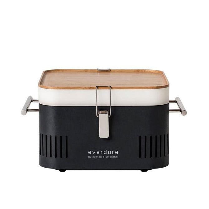 Everdure Cube Houtskool Barbecue Graphite - BBQ - Everdure - livinglovely.nl