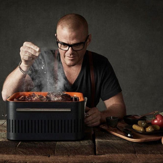 Everdure Cube Houtskool Barbecue Graphite - BBQ - Everdure - livinglovely.nl