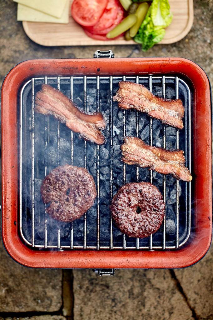 Everdure Cube Houtskool Barbecue Khaki - BBQ - Everdure - livinglovely.nl