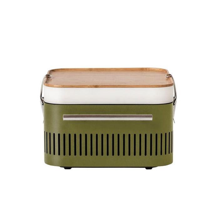 Everdure Cube Houtskool Barbecue Khaki - BBQ - Everdure - livinglovely.nl