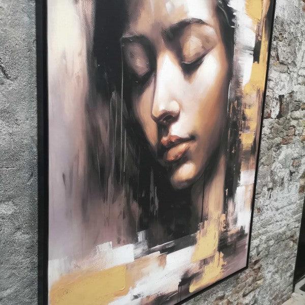 Face Dream Painting 100x140cm - Malerei - Vorstadtdekoration - livinglovely.de