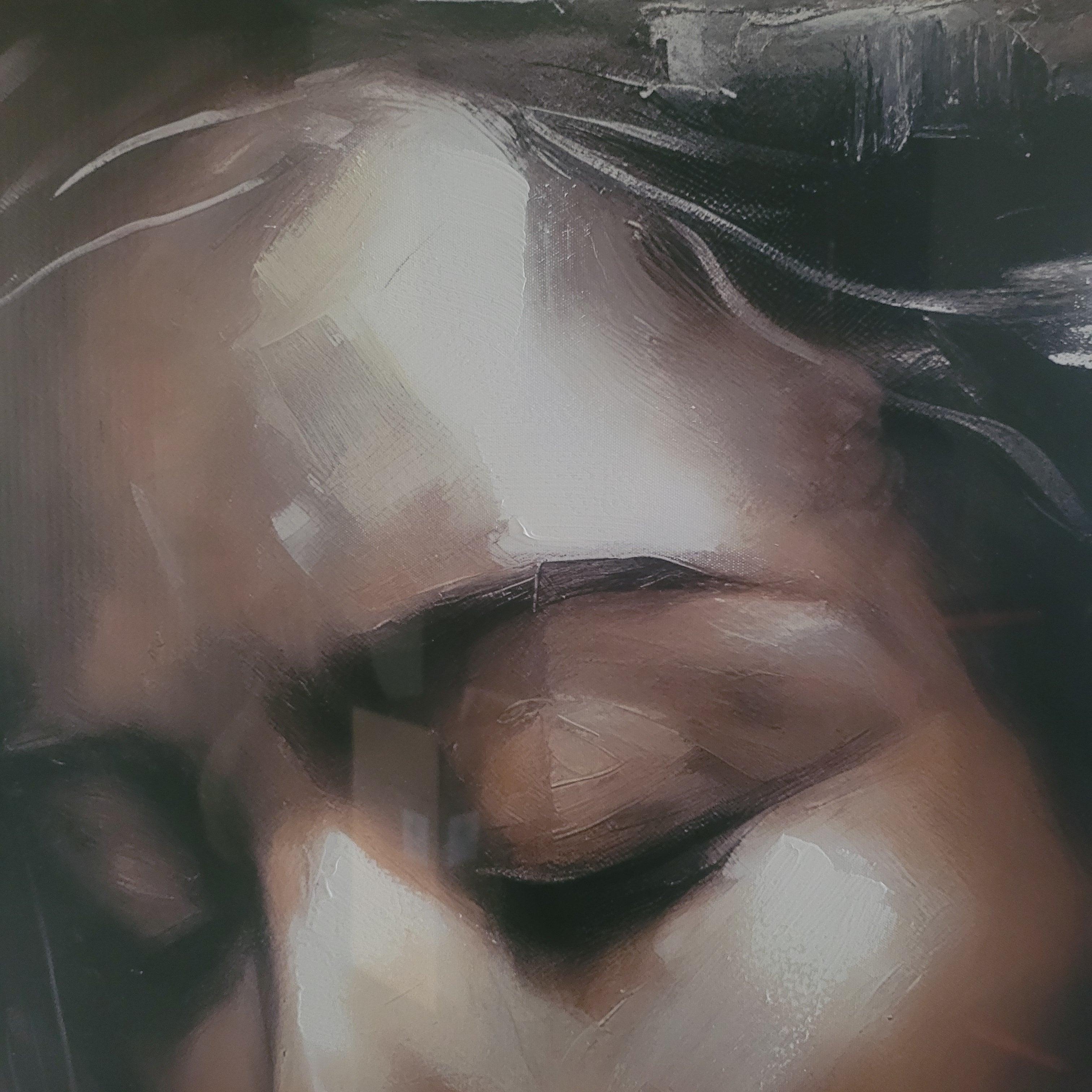 Face Dream Painting 100x140cm - Malerei - Vorstadtdekoration - livinglovely.de