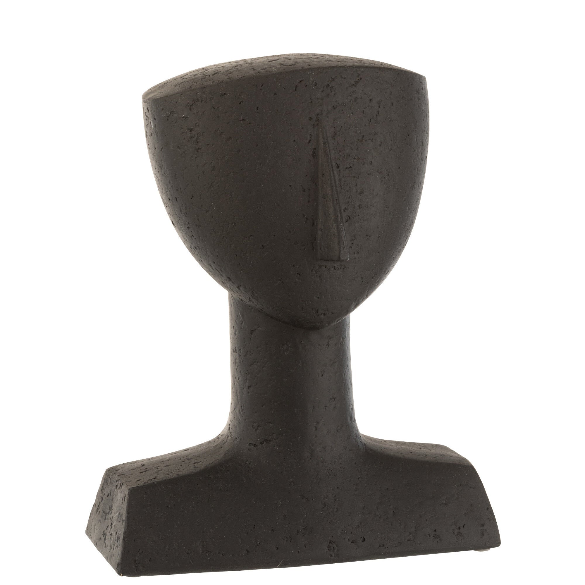 Figuur Lea Poly Zwart - Beeld - J-Line - livinglovely.nl