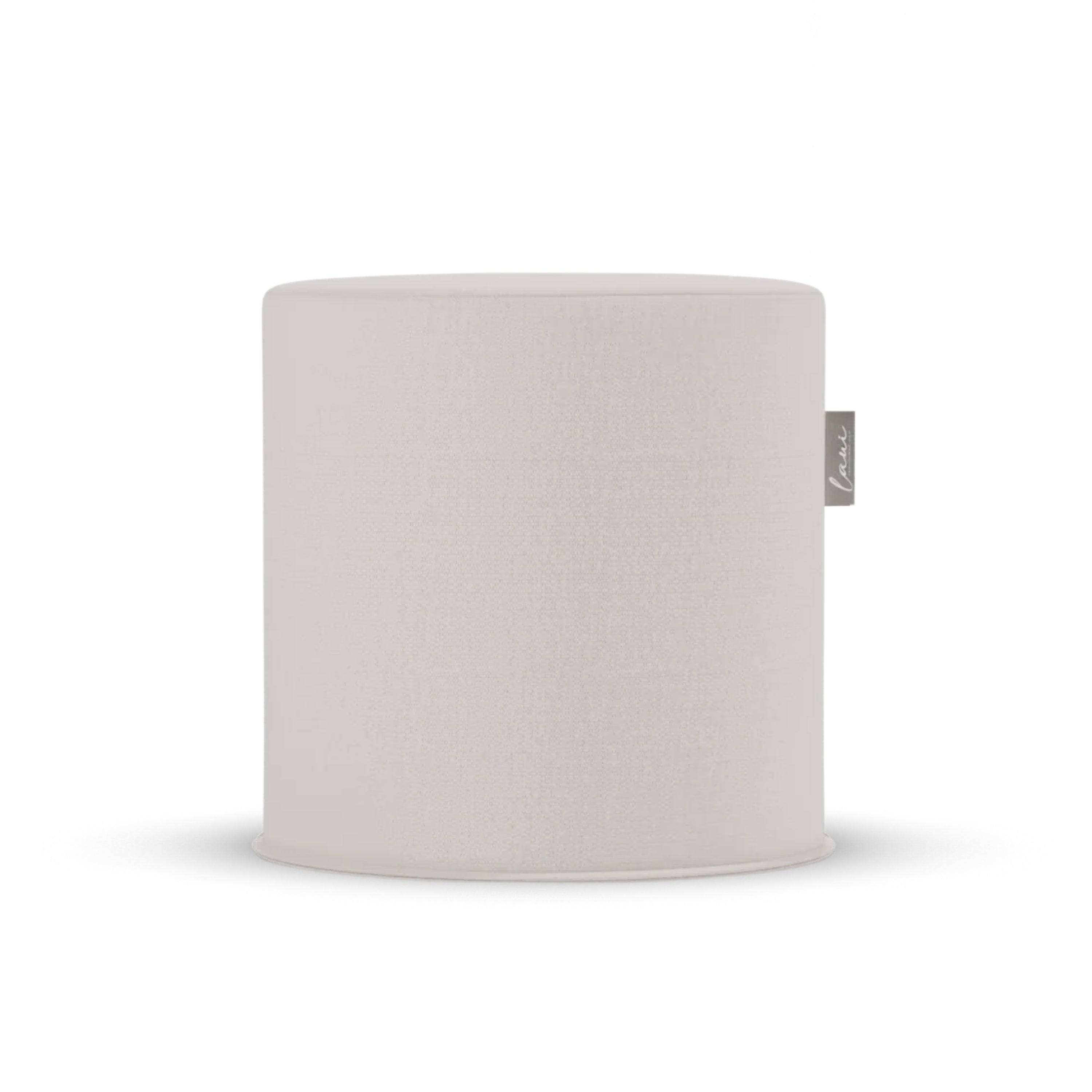 Fixed Round Pouf 44 Boho Beige - Laui Lounge™ - Poef - Laui Lounge - livinglovely.nl