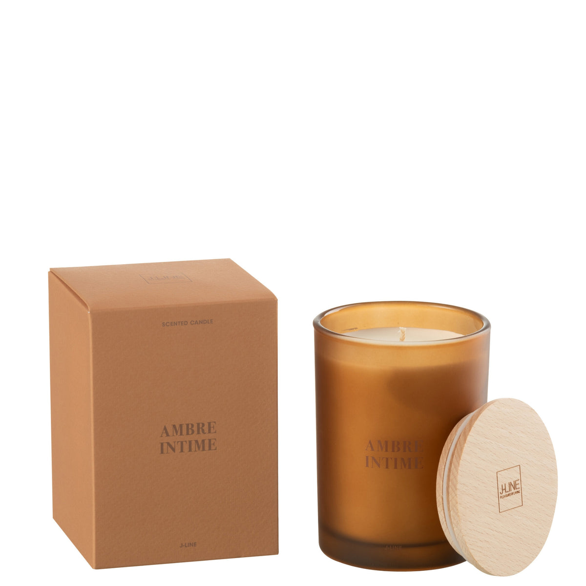 Geurkaars Accords Essentiels Ambre Intime 38 Uur
