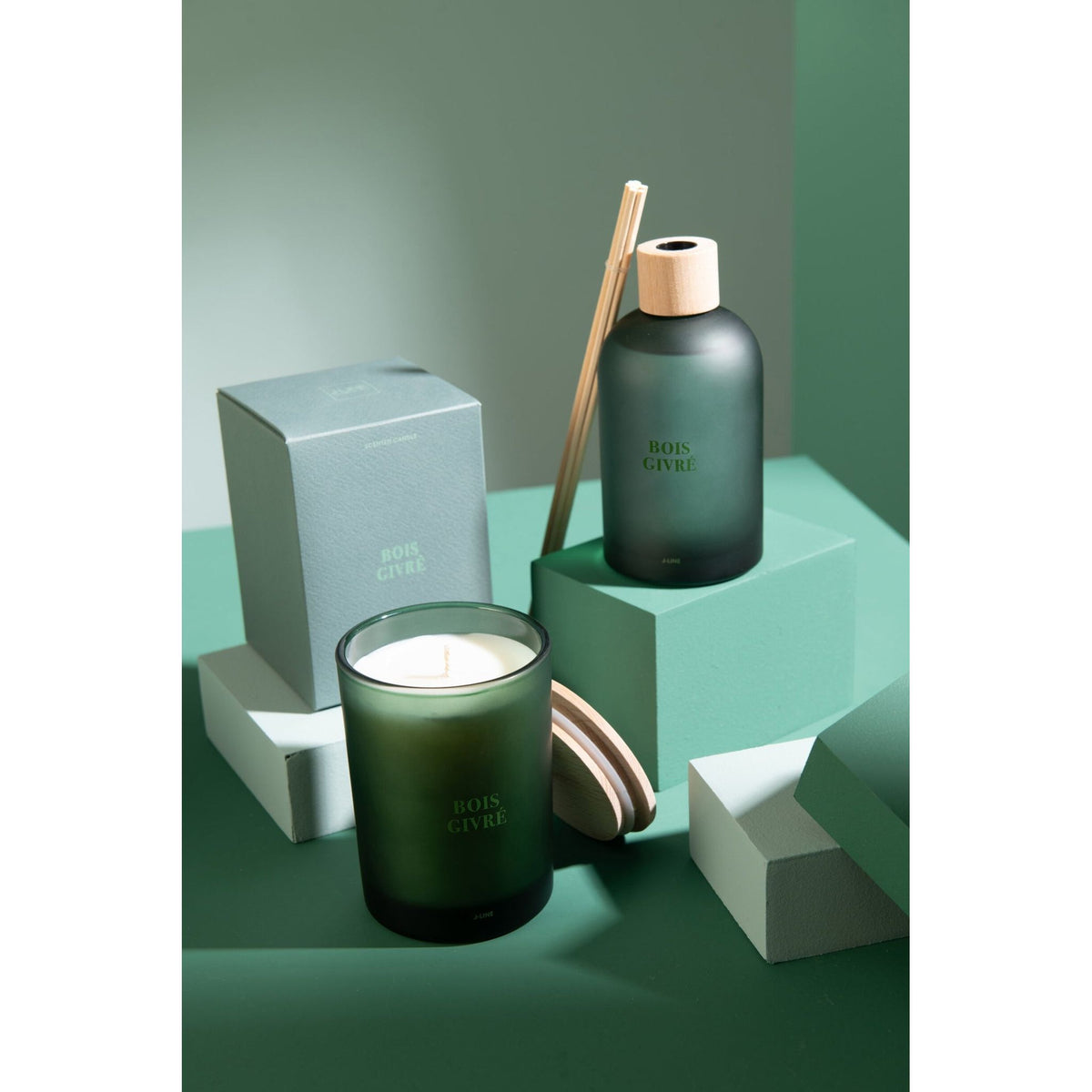 Geurkaars Accords Essentiels Bois Givré 38 Uur