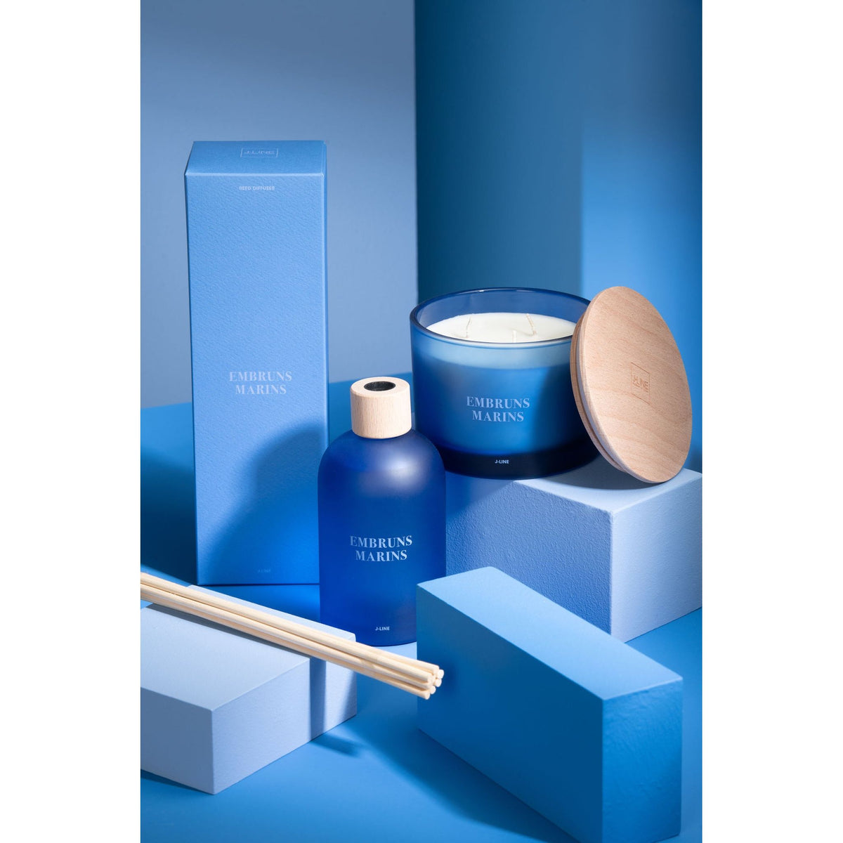 Geurkaars Accords Essentiels Embruns Marins 28 Uur
