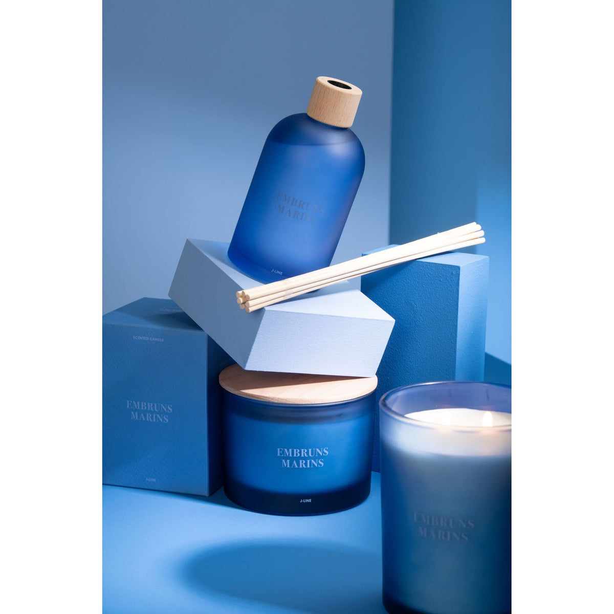 Geurkaars Accords Essentiels Embruns Marins 28 Uur