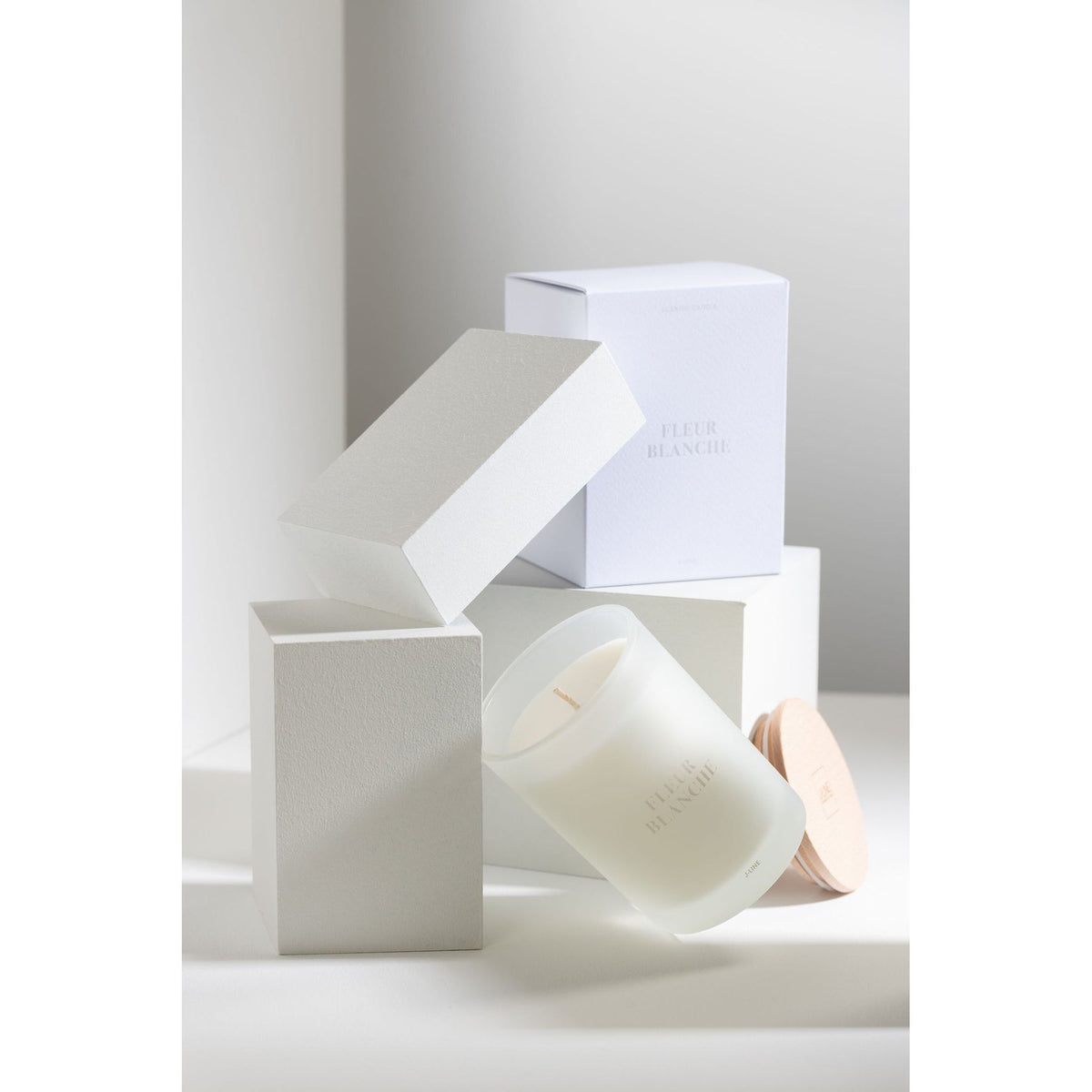 Geurkaars Accords Essentiels Fleur Blanche 38 Uur
