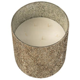 Geurkaars Luxuria Brons Extra Large 120H - Geurkaars - J-Line - livinglovely.nl