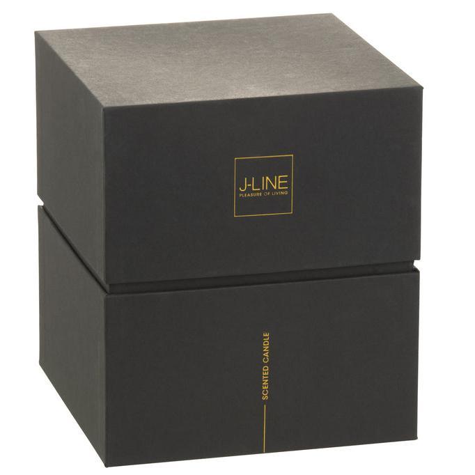 Geurkaars Luxuria Goud Extra Large J-Line - 120 Uur - Geurkaars - J-Line - livinglovely.nl