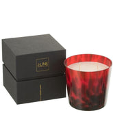 Geurkaars Noa Rood Small-50u - Geurkaars - J-Line - livinglovely.nl