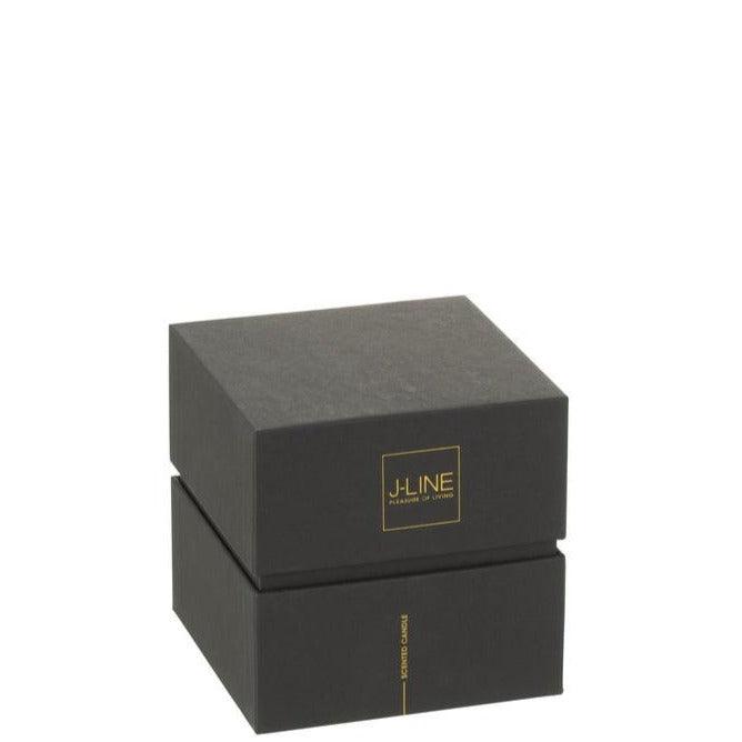 Geurkaars Noa Rood Small-50u - Geurkaars - J-Line - livinglovely.nl