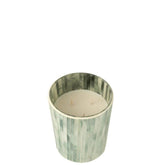 Geurkaars Noa Seaside Bliss Lichtblauw Medium - 55u - Geurkaars - J-Line - livinglovely.nl