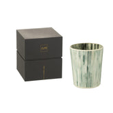 Geurkaars Noa Seaside Bliss Lichtblauw Medium - 55u - Geurkaars - J-Line - livinglovely.nl