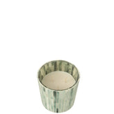 Geurkaars Noa Seaside Bliss Lichtblauw Small - 45u - Geurkaars - J-Line - livinglovely.nl