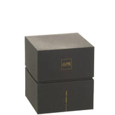 Geurkaars Noa Spicy Twilight Zwart Medium-55h - Geurkaars - J-Line - livinglovely.nl