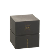 Geurkaars Noa Zesty Sunburst Oker Medium-55h - Geurkaars - J-Line - livinglovely.nl