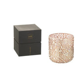 Geurkaars Tender Rose Wax Roze Medium - 70u - Geurkaars - J-Line - livinglovely.nl