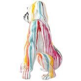 Gorilla Paint Polyresin Mix - Beeld - J-Line - livinglovely.nl