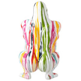 Gorilla Paint Polyresin Mix - Beeld - J-Line - livinglovely.nl