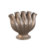 Gylian Bronze Tubes Shaped Ceramic Vase L 33x17.5x30cm PTMD - Vaas - PTMD - livinglovely.nl